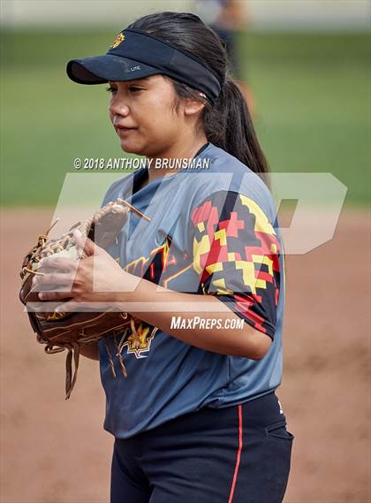 Thumbnail 3 in Oakdale vs Monterey Trail (Preseason Tournament) photogallery.