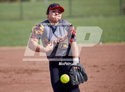 Thumbnail 3 in Oakdale vs Monterey Trail (Preseason Tournament) photogallery.