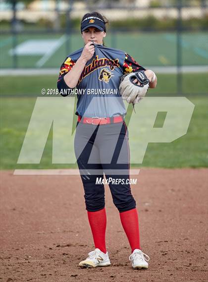 Thumbnail 2 in Oakdale vs Monterey Trail (Preseason Tournament) photogallery.