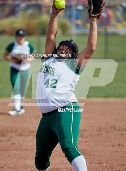 Thumbnail 1 in Oakdale vs Monterey Trail (Preseason Tournament) photogallery.