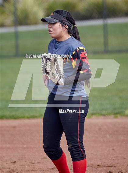 Thumbnail 2 in Oakdale vs Monterey Trail (Preseason Tournament) photogallery.