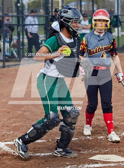 Thumbnail 3 in Oakdale vs Monterey Trail (Preseason Tournament) photogallery.