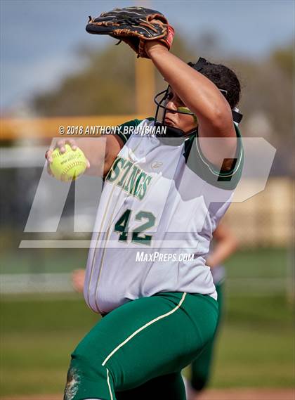 Thumbnail 3 in Oakdale vs Monterey Trail (Preseason Tournament) photogallery.