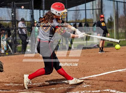 Thumbnail 3 in Oakdale vs Monterey Trail (Preseason Tournament) photogallery.