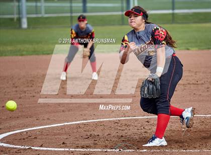 Thumbnail 1 in Oakdale vs Monterey Trail (Preseason Tournament) photogallery.