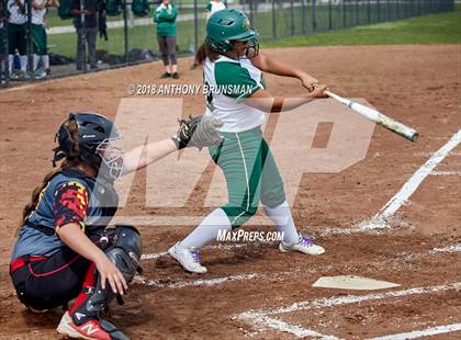 Thumbnail 2 in Oakdale vs Monterey Trail (Preseason Tournament) photogallery.