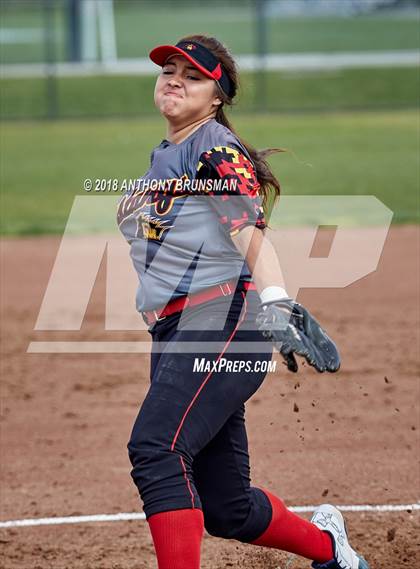 Thumbnail 2 in Oakdale vs Monterey Trail (Preseason Tournament) photogallery.
