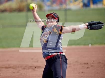 Thumbnail 1 in Oakdale vs Monterey Trail (Preseason Tournament) photogallery.