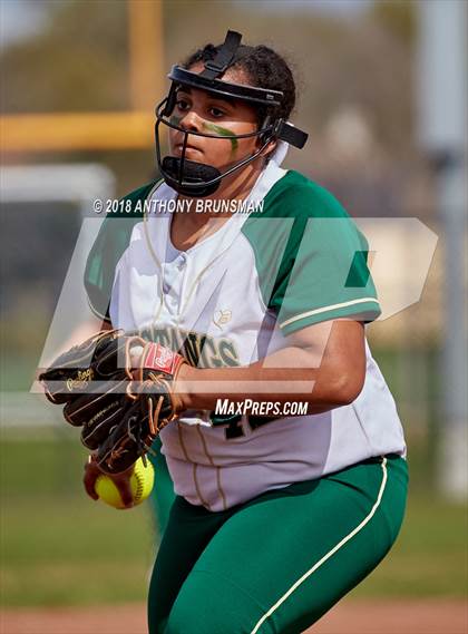 Thumbnail 1 in Oakdale vs Monterey Trail (Preseason Tournament) photogallery.