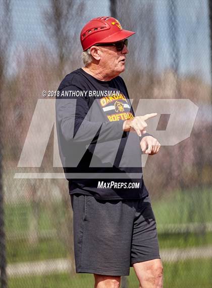 Thumbnail 2 in Oakdale vs Monterey Trail (Preseason Tournament) photogallery.