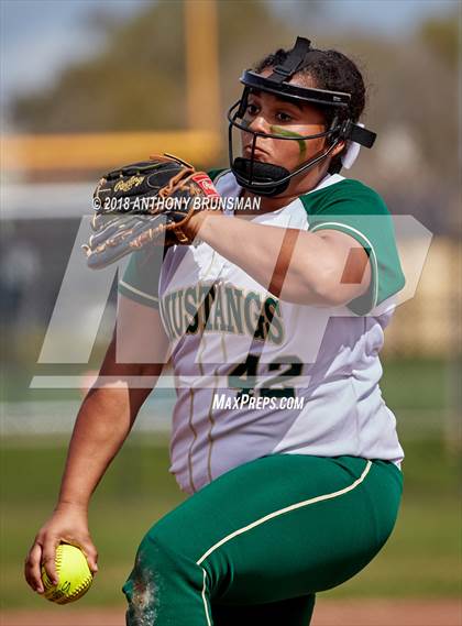 Thumbnail 2 in Oakdale vs Monterey Trail (Preseason Tournament) photogallery.