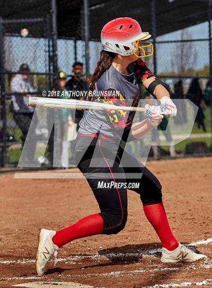 Thumbnail 2 in Oakdale vs Monterey Trail (Preseason Tournament) photogallery.