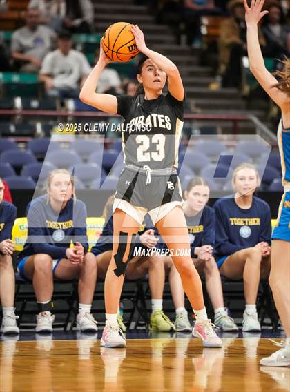 Thumbnail 3 in Pagosa Springs vs Timnath (CHSAA 4A Great 8) photogallery.