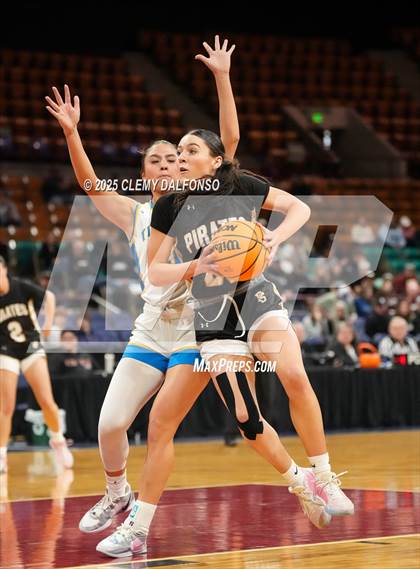 Thumbnail 3 in Pagosa Springs vs Timnath (CHSAA 4A Great 8) photogallery.