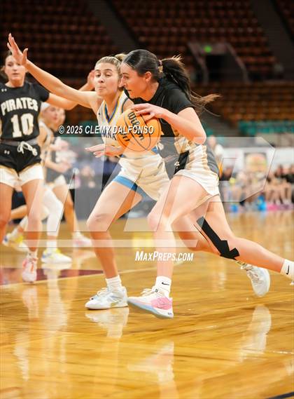 Thumbnail 3 in Pagosa Springs vs Timnath (CHSAA 4A Great 8) photogallery.