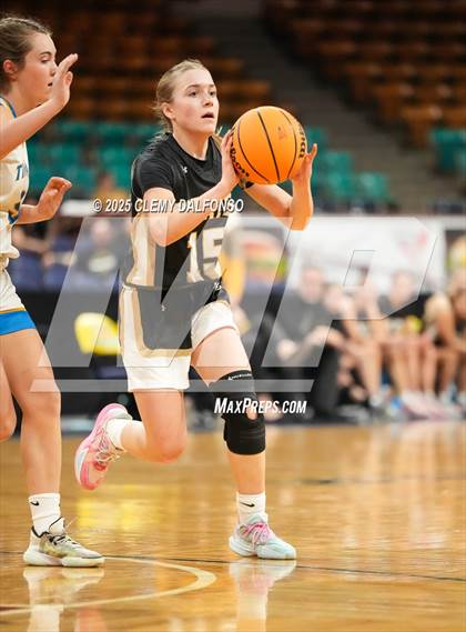 Thumbnail 3 in Pagosa Springs vs Timnath (CHSAA 4A Great 8) photogallery.
