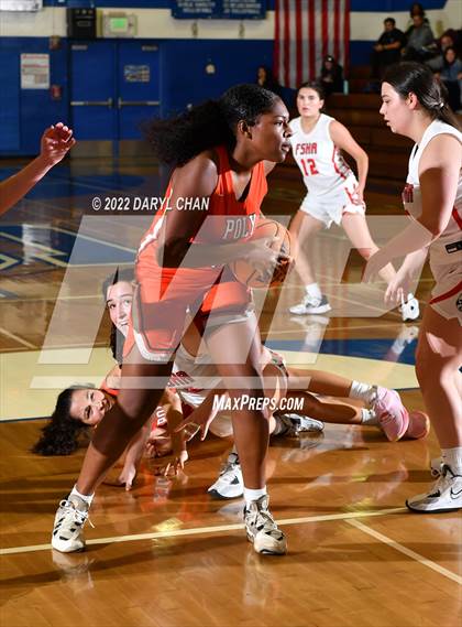 Thumbnail 2 in Flintridge Sacred Heart vs Polytechnic (San Marino Tournament) photogallery.