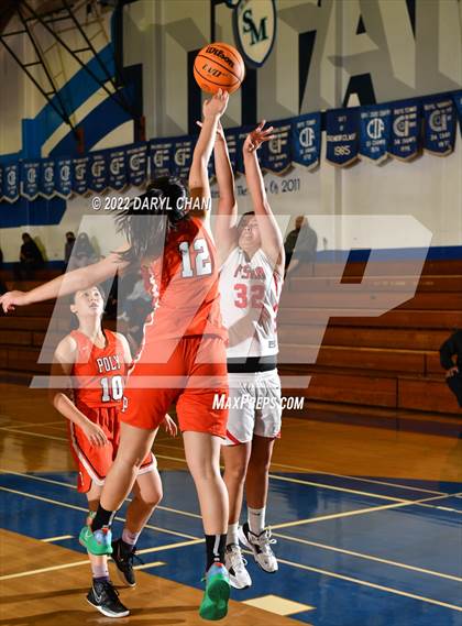Thumbnail 1 in Flintridge Sacred Heart vs Polytechnic (San Marino Tournament) photogallery.