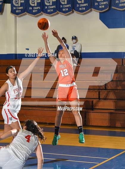 Thumbnail 2 in Flintridge Sacred Heart vs Polytechnic (San Marino Tournament) photogallery.