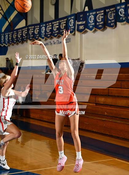 Thumbnail 2 in Flintridge Sacred Heart vs Polytechnic (San Marino Tournament) photogallery.