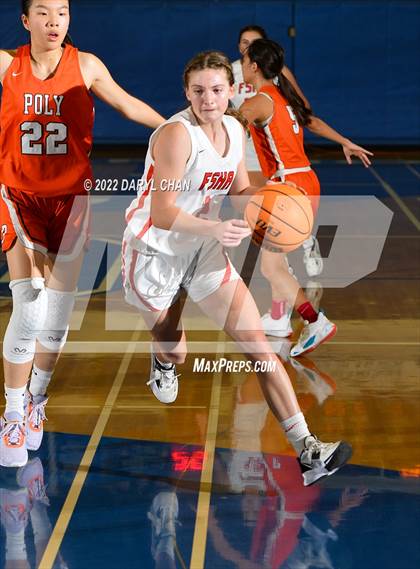 Thumbnail 2 in Flintridge Sacred Heart vs Polytechnic (San Marino Tournament) photogallery.