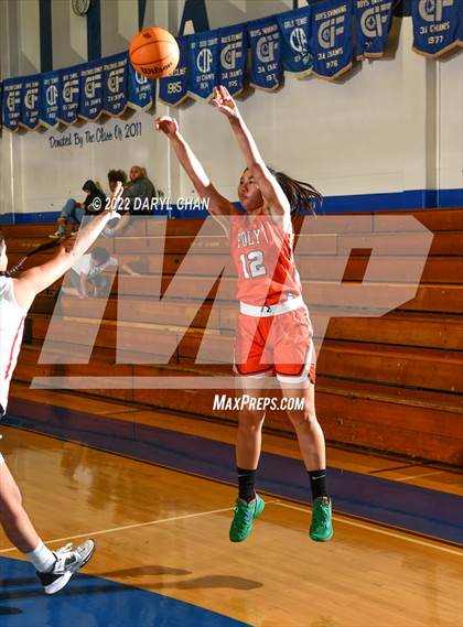 Thumbnail 3 in Flintridge Sacred Heart vs Polytechnic (San Marino Tournament) photogallery.