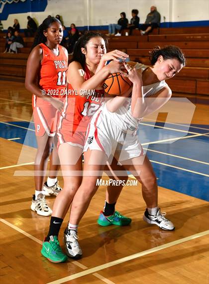 Thumbnail 2 in Flintridge Sacred Heart vs Polytechnic (San Marino Tournament) photogallery.