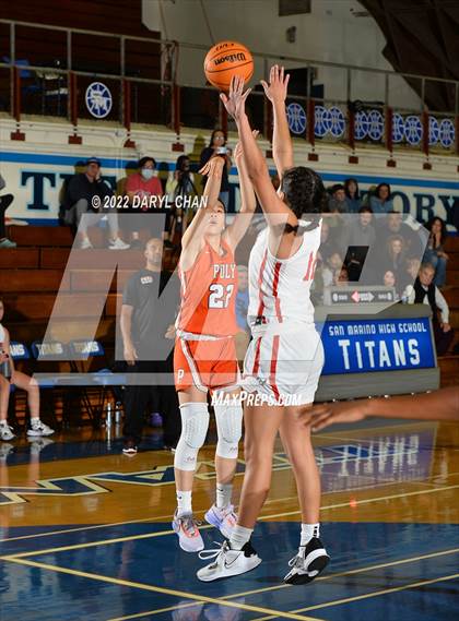 Thumbnail 2 in Flintridge Sacred Heart vs Polytechnic (San Marino Tournament) photogallery.