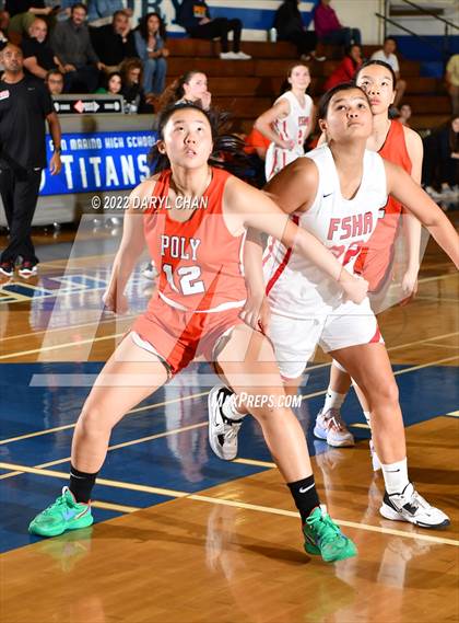 Thumbnail 3 in Flintridge Sacred Heart vs Polytechnic (San Marino Tournament) photogallery.