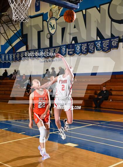 Thumbnail 1 in Flintridge Sacred Heart vs Polytechnic (San Marino Tournament) photogallery.