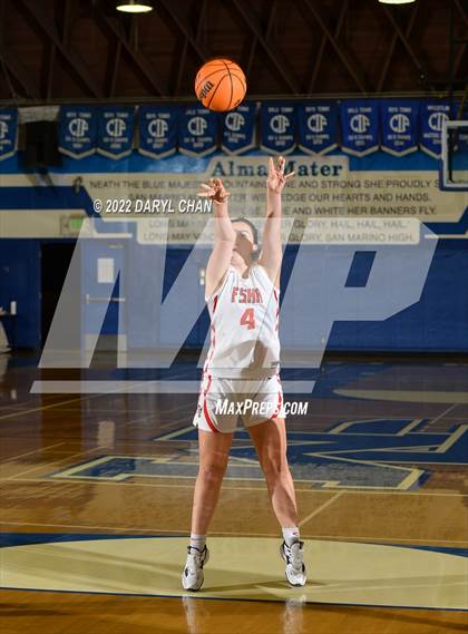 Thumbnail 2 in Flintridge Sacred Heart vs Polytechnic (San Marino Tournament) photogallery.