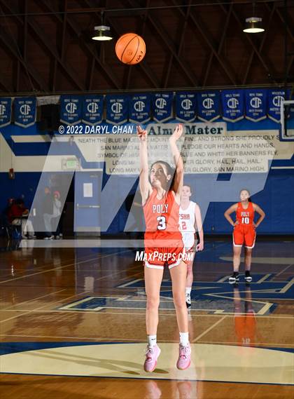 Thumbnail 1 in Flintridge Sacred Heart vs Polytechnic (San Marino Tournament) photogallery.
