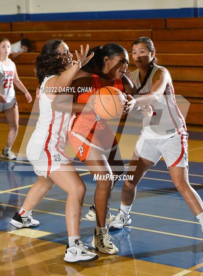 Thumbnail 3 in Flintridge Sacred Heart vs Polytechnic (San Marino Tournament) photogallery.