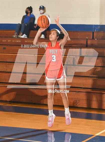 Thumbnail 2 in Flintridge Sacred Heart vs Polytechnic (San Marino Tournament) photogallery.