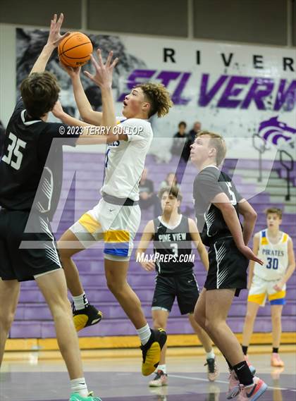 Thumbnail 2 in Pine View vs. Cyprus (Riverton Holiday Tournament) photogallery.
