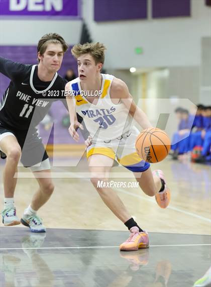 Thumbnail 3 in Pine View vs. Cyprus (Riverton Holiday Tournament) photogallery.