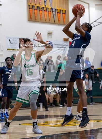 Thumbnail 2 in Archie Williams vs. Justin-Siena (MLK-John Lewis Memorial Tournament) photogallery.