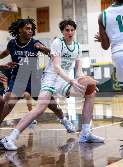 Thumbnail 3 in Archie Williams vs. Justin-Siena (MLK-John Lewis Memorial Tournament) photogallery.
