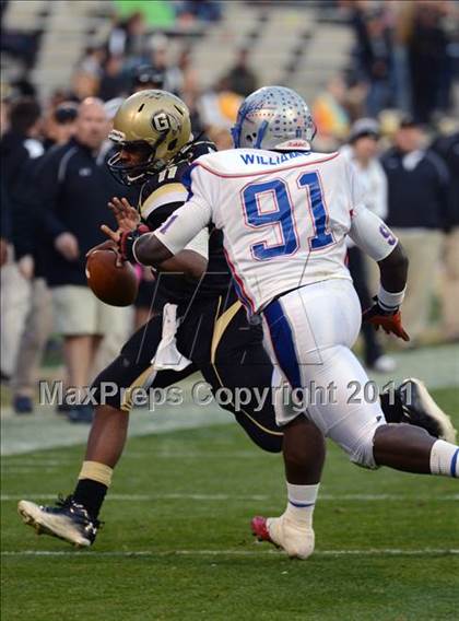 Thumbnail 3 in Gaffney vs. Byrnes (SCHSL 4A Division 1 Final) photogallery.