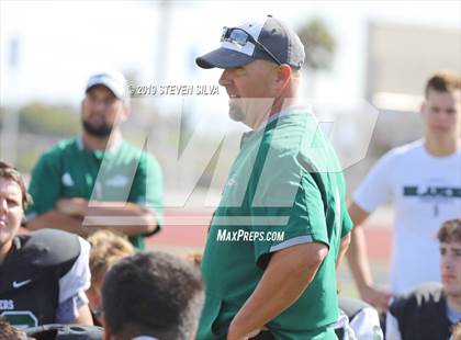Thumbnail 1 in Coronado vs. Montgomery (SDFNL Kickoff Classic) photogallery.