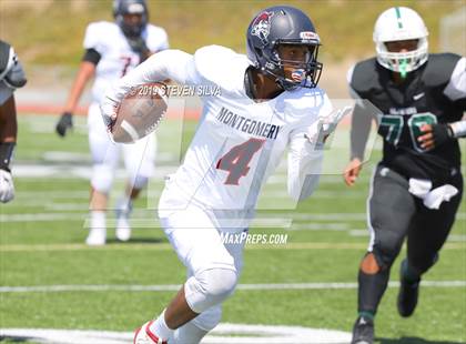 Thumbnail 1 in Coronado vs. Montgomery (SDFNL Kickoff Classic) photogallery.