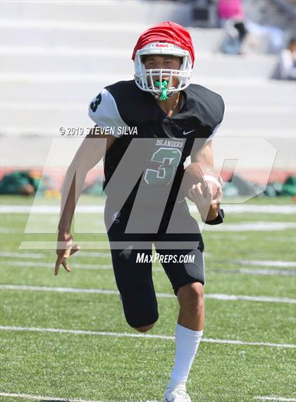Thumbnail 1 in Coronado vs. Montgomery (SDFNL Kickoff Classic) photogallery.