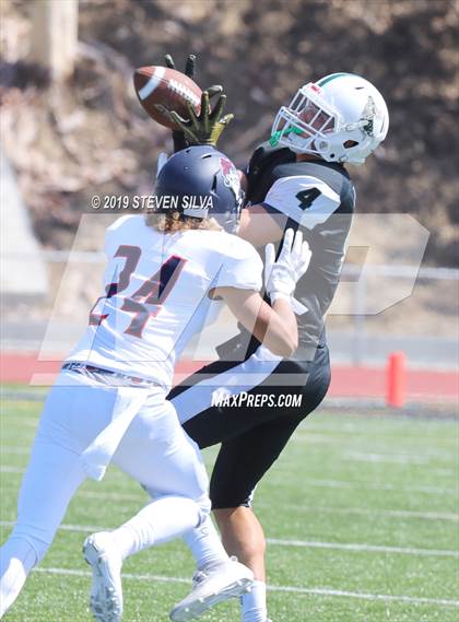Thumbnail 1 in Coronado vs. Montgomery (SDFNL Kickoff Classic) photogallery.