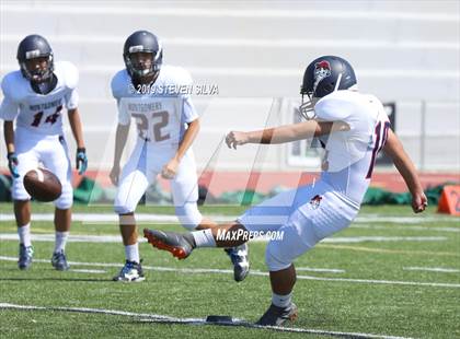 Thumbnail 1 in Coronado vs. Montgomery (SDFNL Kickoff Classic) photogallery.