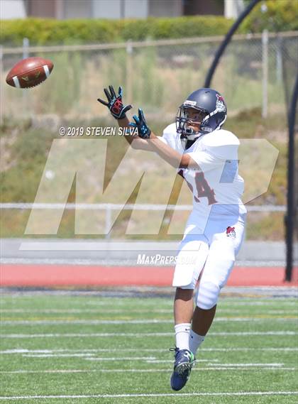 Thumbnail 3 in Coronado vs. Montgomery (SDFNL Kickoff Classic) photogallery.