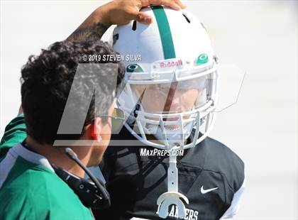 Thumbnail 2 in Coronado vs. Montgomery (SDFNL Kickoff Classic) photogallery.