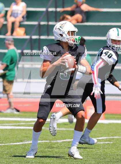 Thumbnail 1 in Coronado vs. Montgomery (SDFNL Kickoff Classic) photogallery.