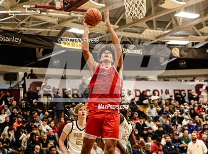 Thumbnail 2 in Paul VI vs. Christopher Columbus (Spalding Hoophall Classic) photogallery.