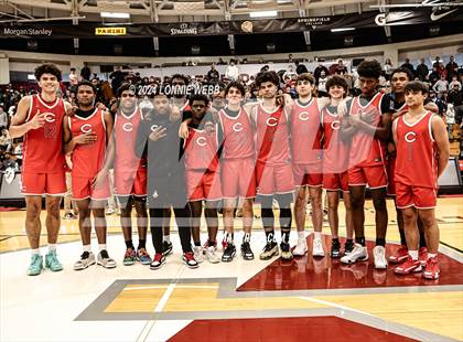 Thumbnail 1 in Paul VI vs. Christopher Columbus (Spalding Hoophall Classic) photogallery.