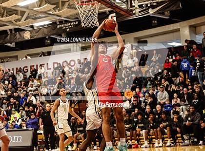 Thumbnail 1 in Paul VI vs. Christopher Columbus (Spalding Hoophall Classic) photogallery.
